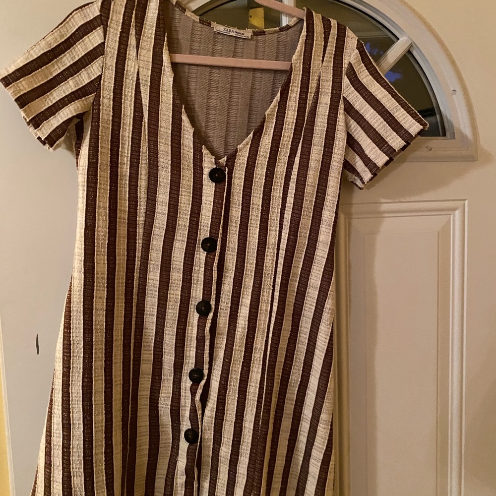 Button up dress